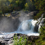 Falls on the Brule River